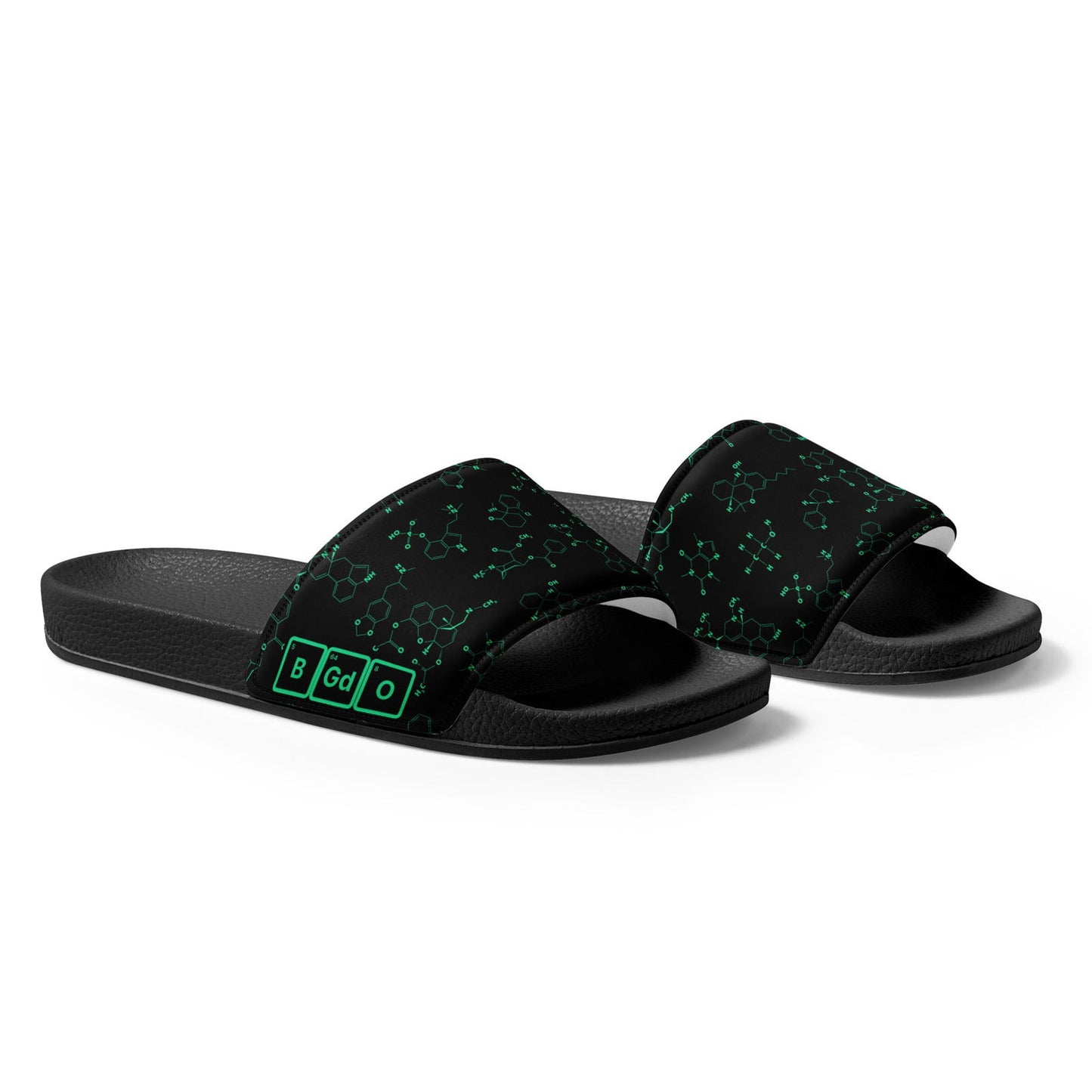 BGDO: Molecules Women's Slides - Braggadocio Design -