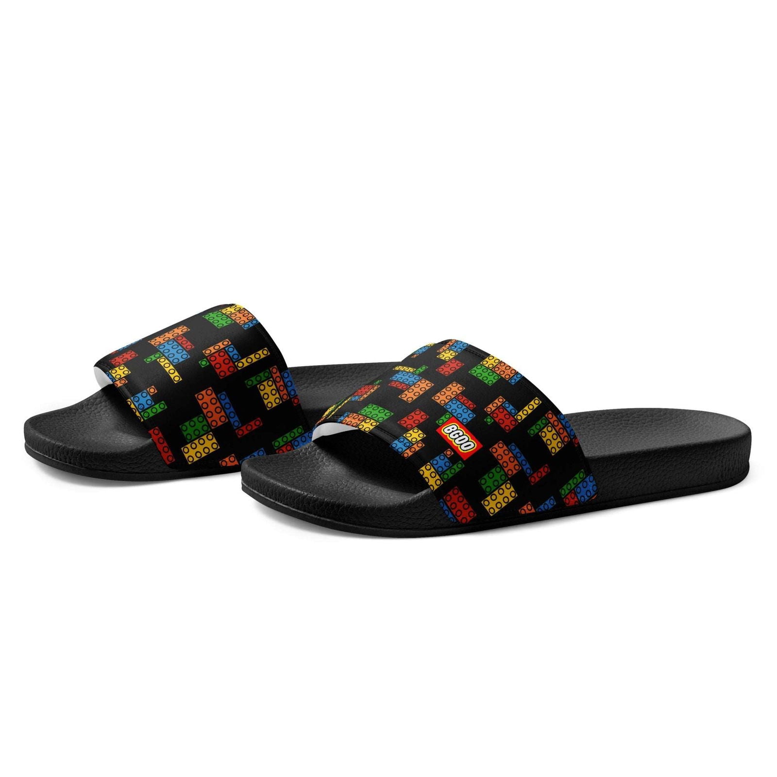 BGDO: Bricks Men's Slides - Braggadocio Design - 