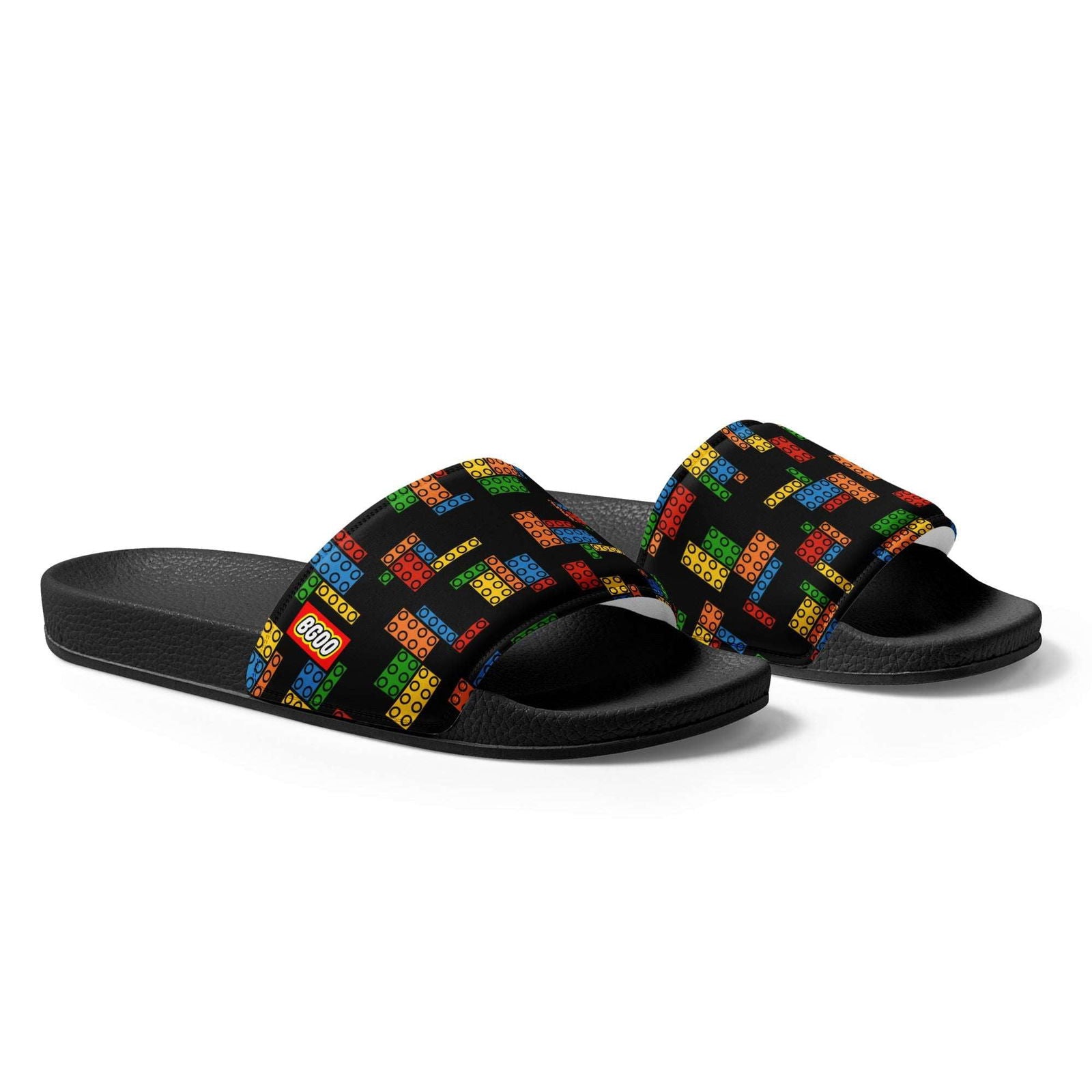 BGDO: Bricks Men's Slides - Braggadocio Design - 