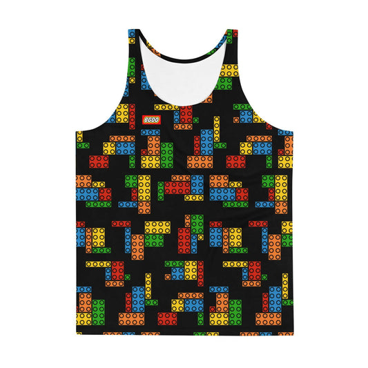 BGDO: Bricks Men's Tank Top - Braggadocio Design - 