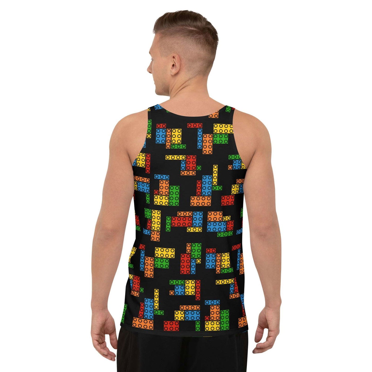 BGDO: Bricks Men's Tank Top - Braggadocio Design - 