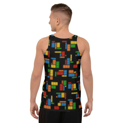 BGDO: Bricks Men's Tank Top - Braggadocio Design - 