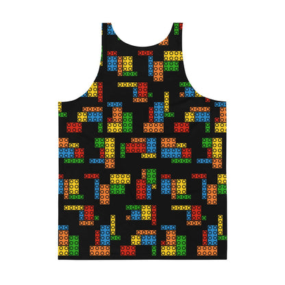 BGDO: Bricks Men's Tank Top - Braggadocio Design - 