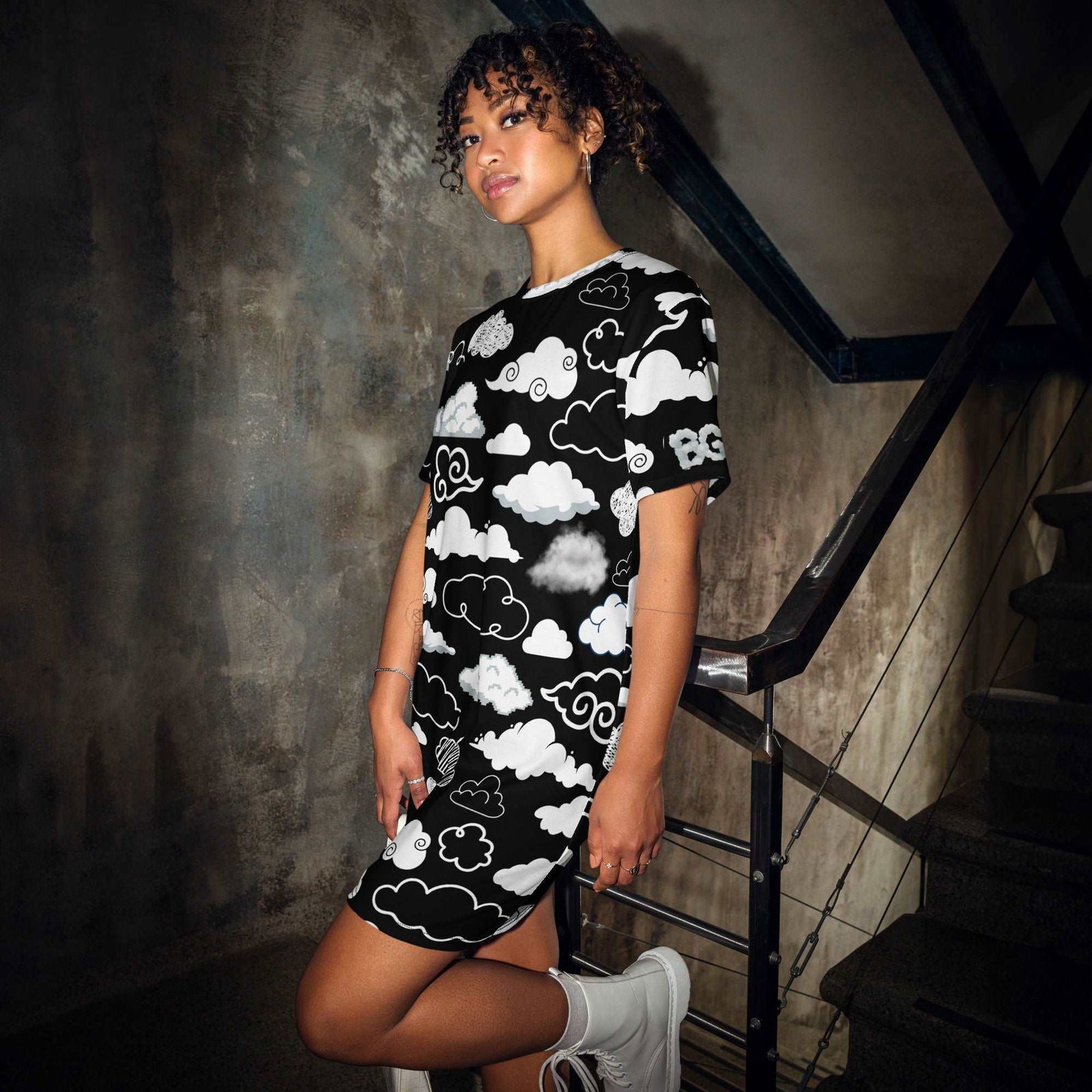 BGDO: Cumulus T-shirt Dress - Braggadocio Design - 