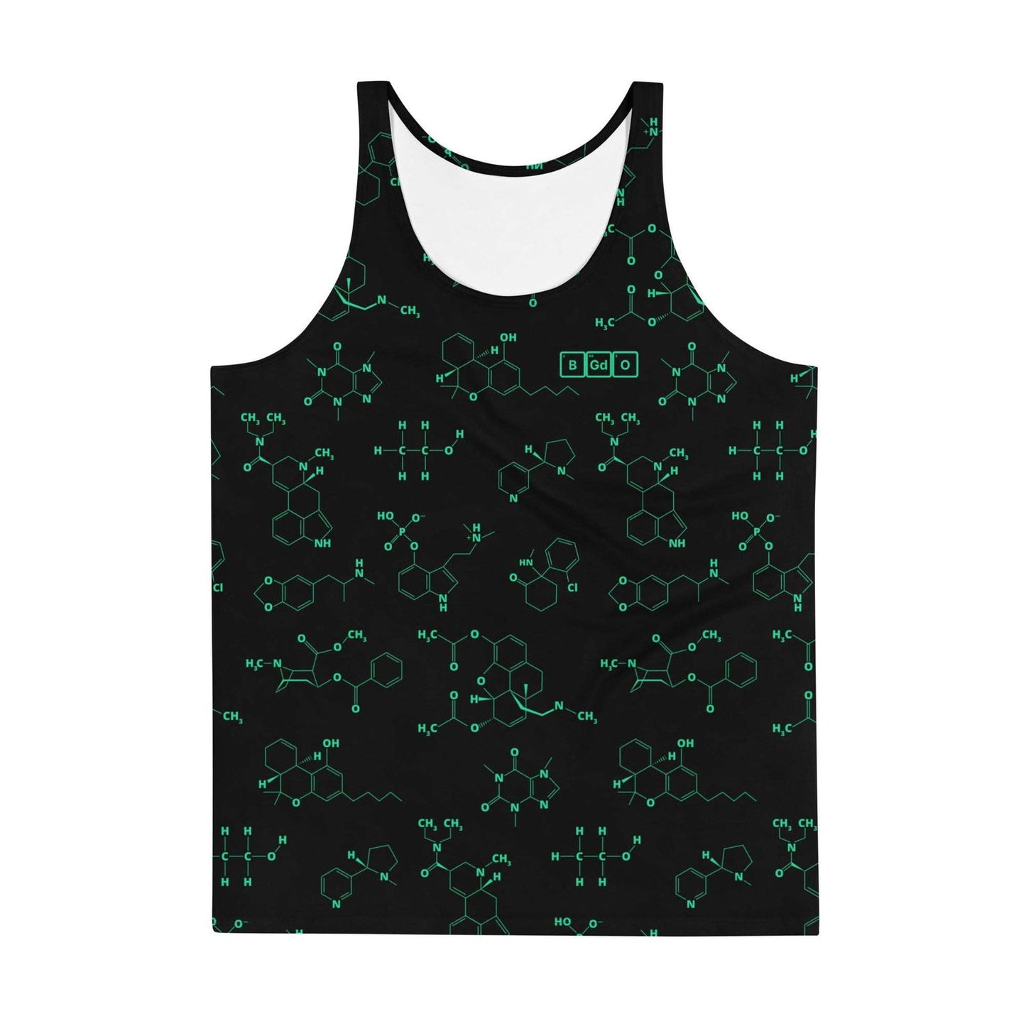 BGDO: Molecules Men's Tank Top - Braggadocio Design - 