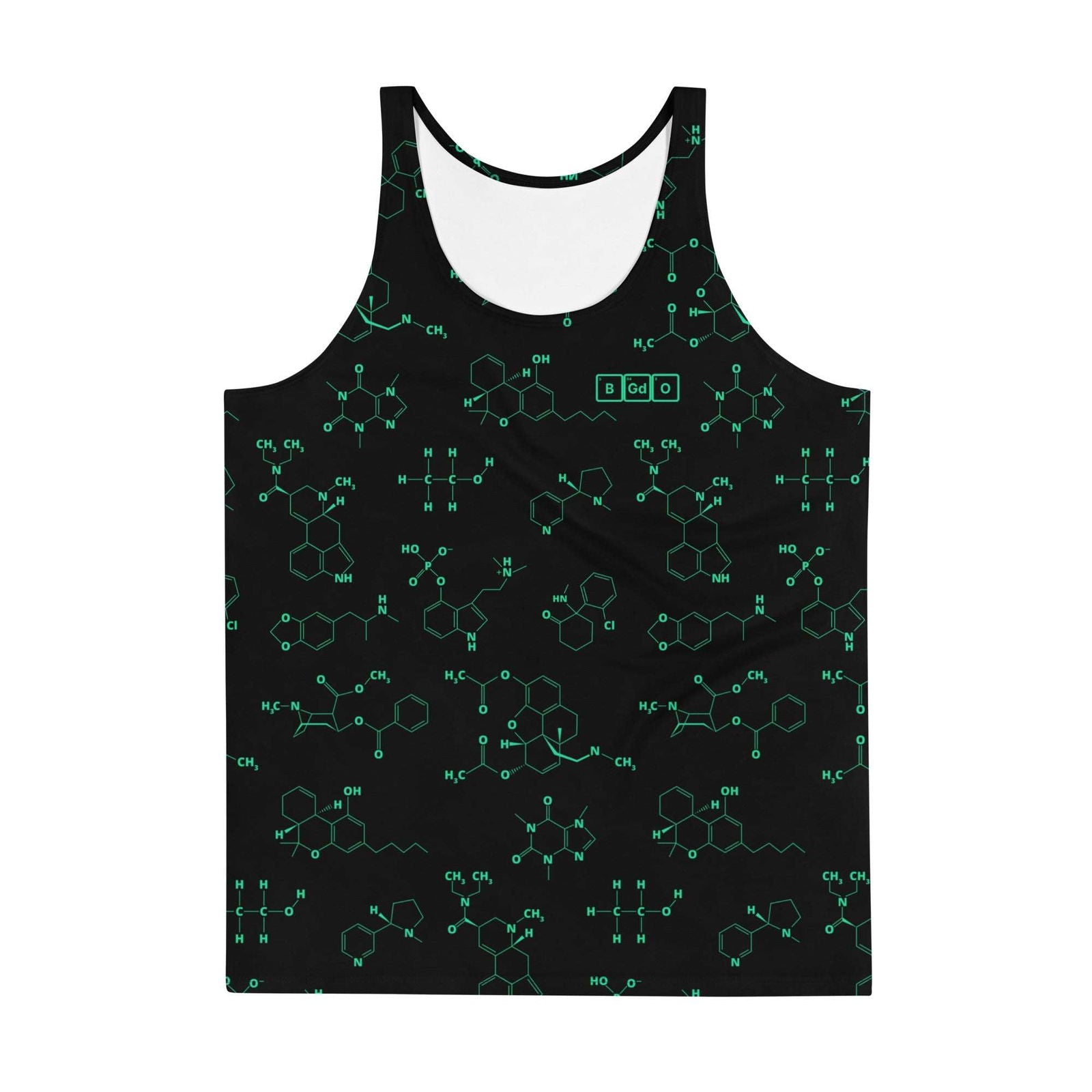 BGDO: Molecules Men's Tank Top - Braggadocio Design - 