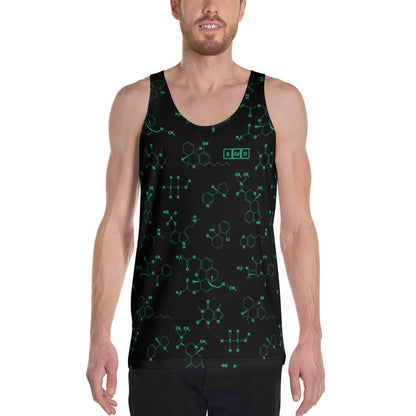 BGDO: Molecules Men's Tank Top - Braggadocio Design - 