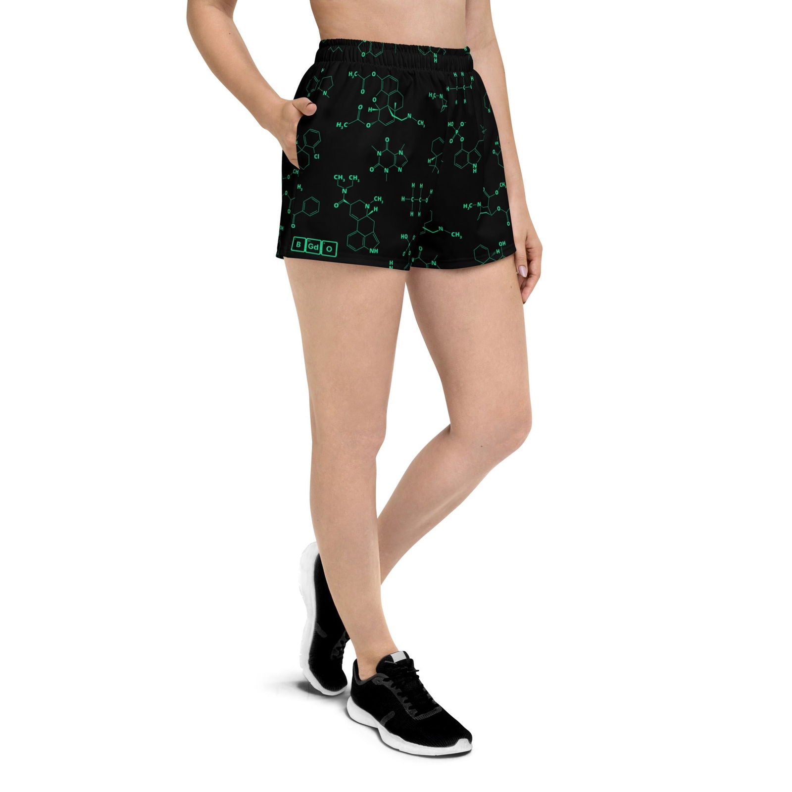 BGDO: Molecules Women's Shorts - Braggadocio Design - 