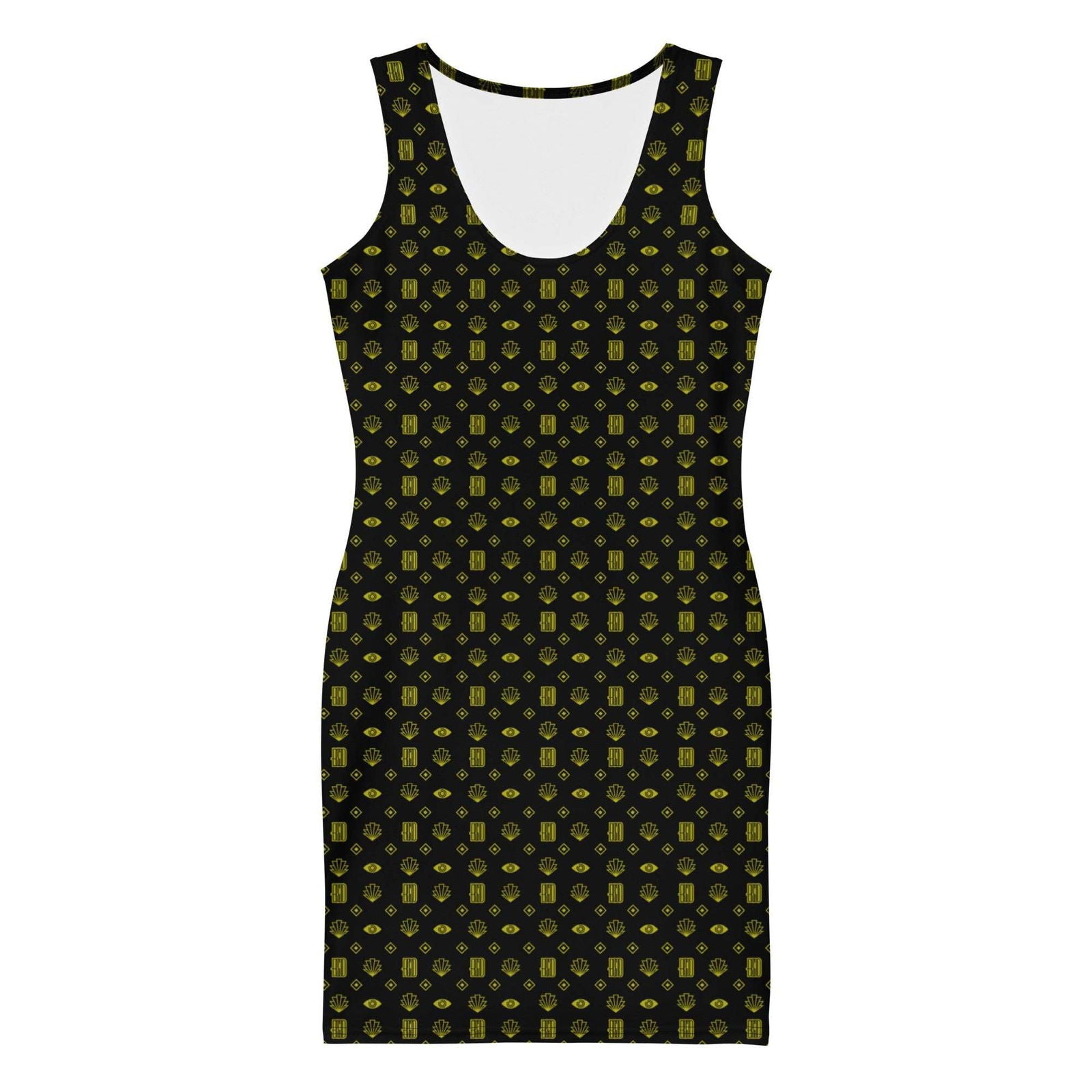 BGDO: Monogram BodyCon Dress - Braggadocio Design - 