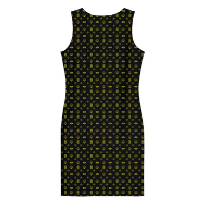 BGDO: Monogram BodyCon Dress - Braggadocio Design - 