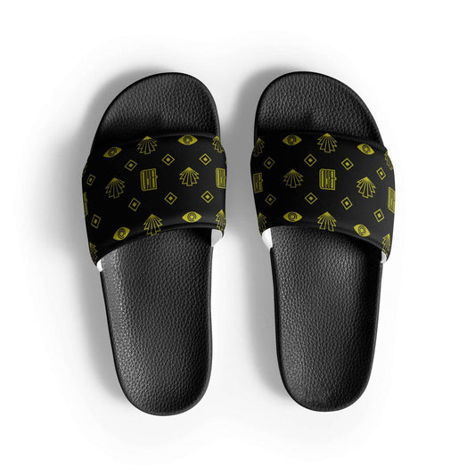 BGDO: Monogram Men's Slides - Braggadocio Design - 