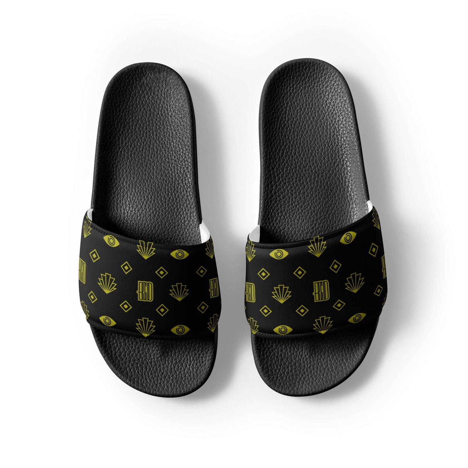 BGDO: Monogram Men's Slides - Braggadocio Design - 