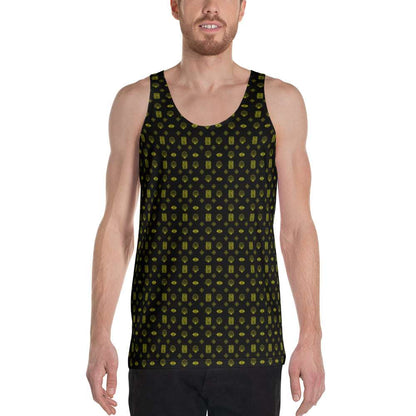 BGDO: Monogram Men's Tank Top - Braggadocio Design - 