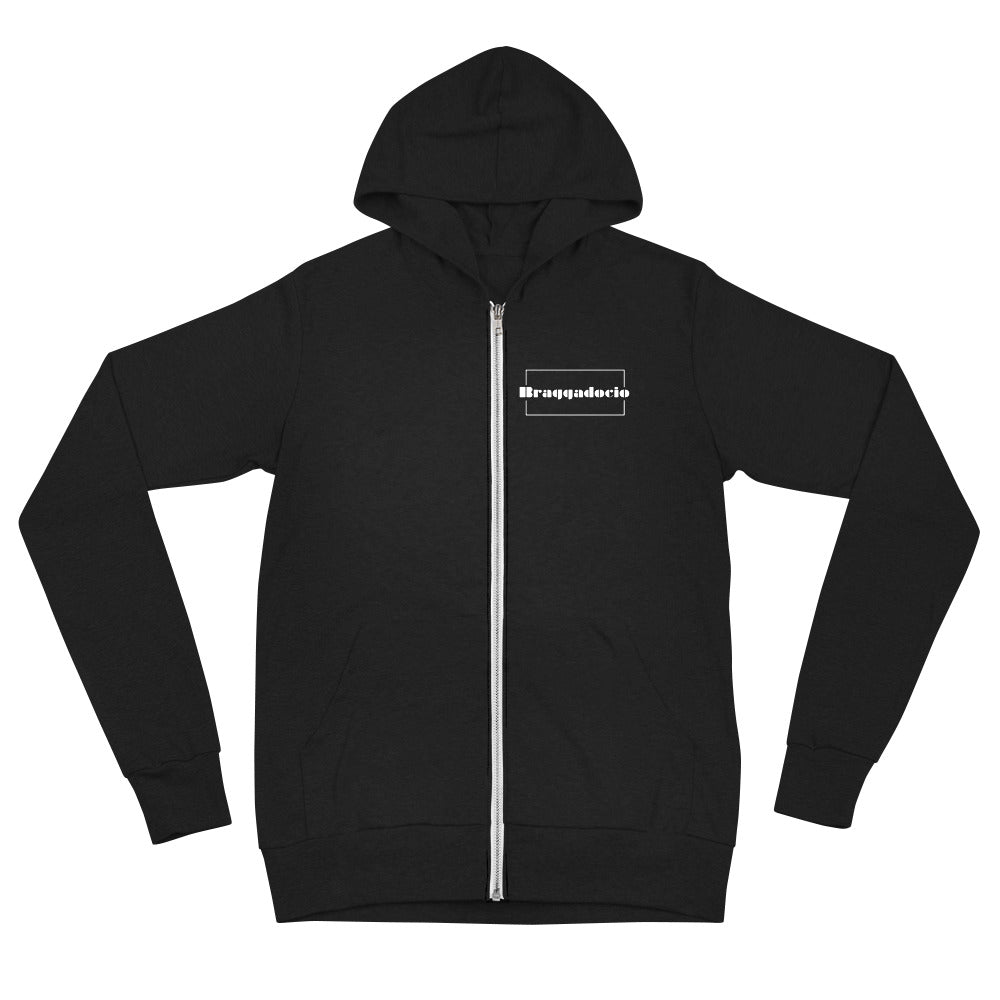 Braggadocio Brand Logo Unisex Jacket - Braggadocio Design - 