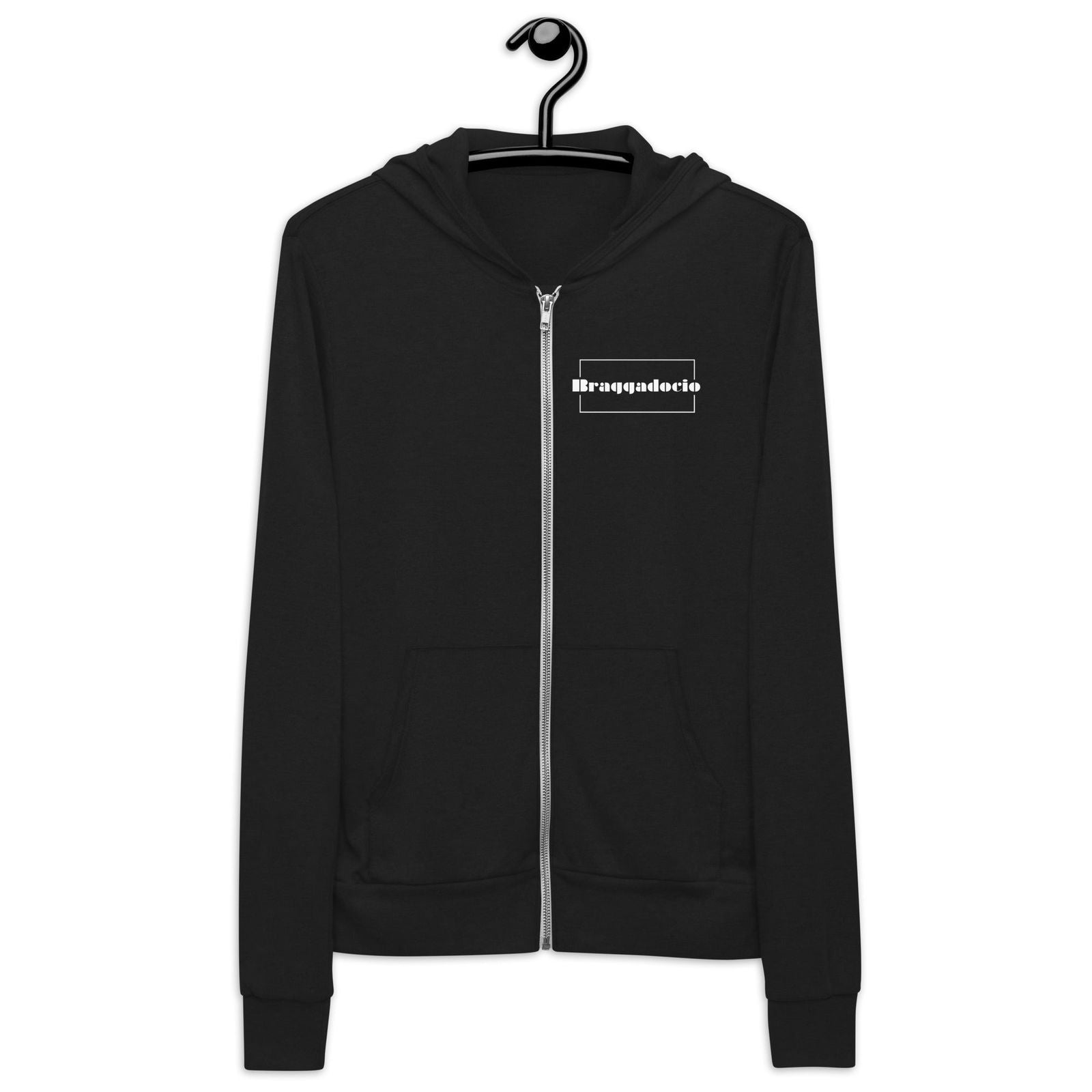 Braggadocio Brand Logo Unisex Jacket - Braggadocio Design - 