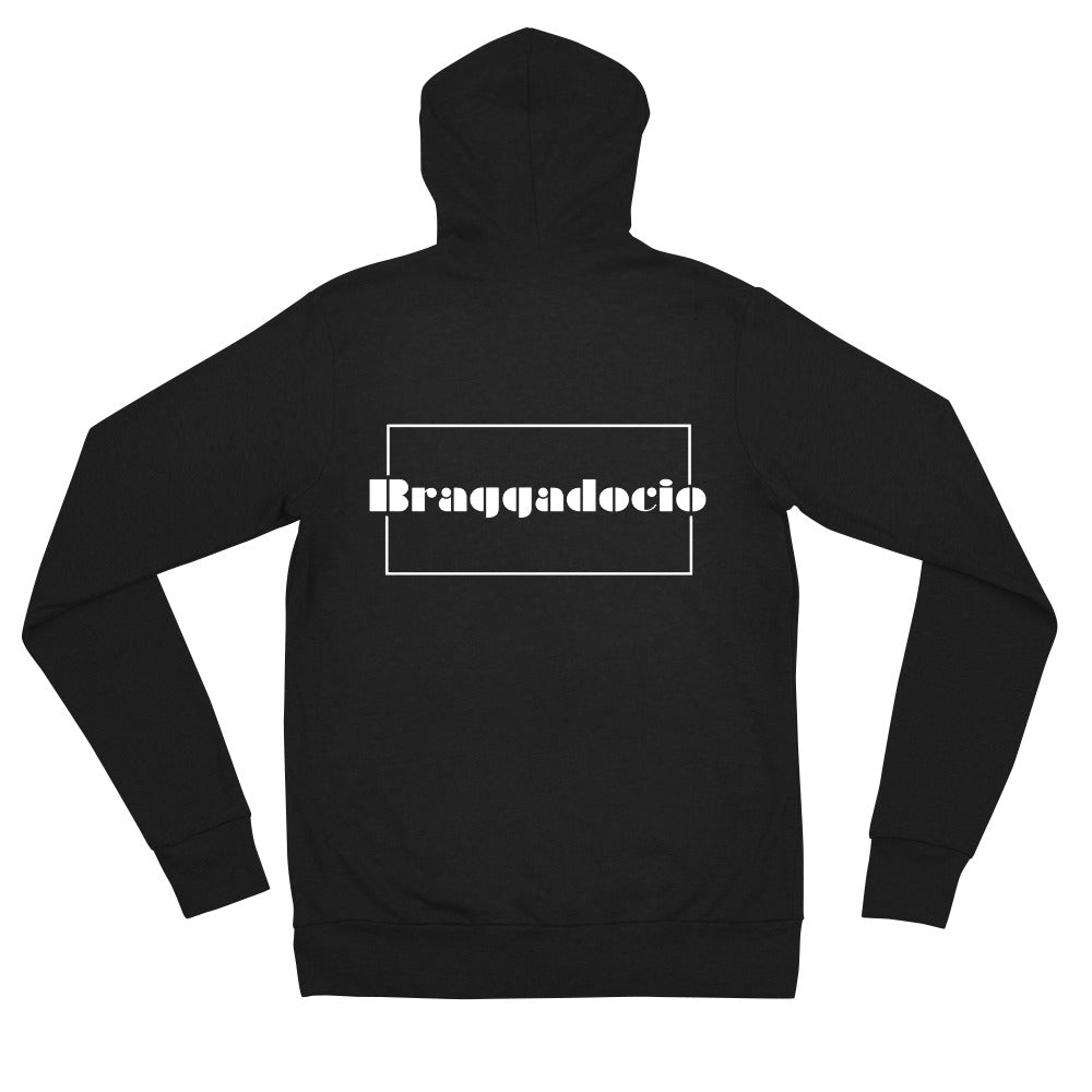 Braggadocio Brand Logo Unisex Jacket - Braggadocio Design - 
