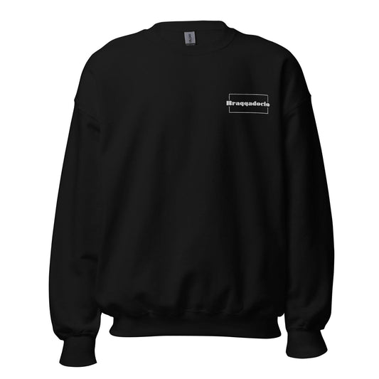 Braggadocio Brand Logo Unisex Sweater [black] - Braggadocio Design - 