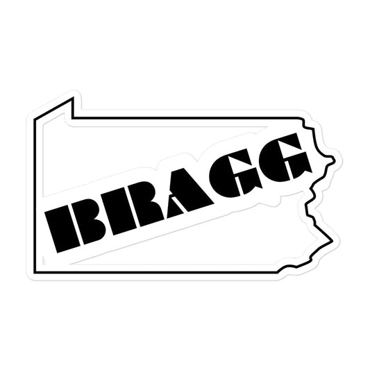 Bragging Rights: Pennsylvania [PA] Vinyl Sticker - Braggadocio Design - 