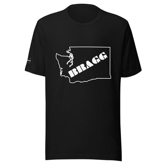 Bragging Rights: Washington [WA] Unisex T-shirt - Braggadocio Design - 