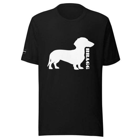 Doggadocio: Dachshund Unisex T-shirt - Braggadocio Design - 