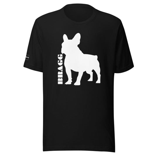 Doggadocio: French Bulldog Unisex T-shirt - Braggadocio Design - 