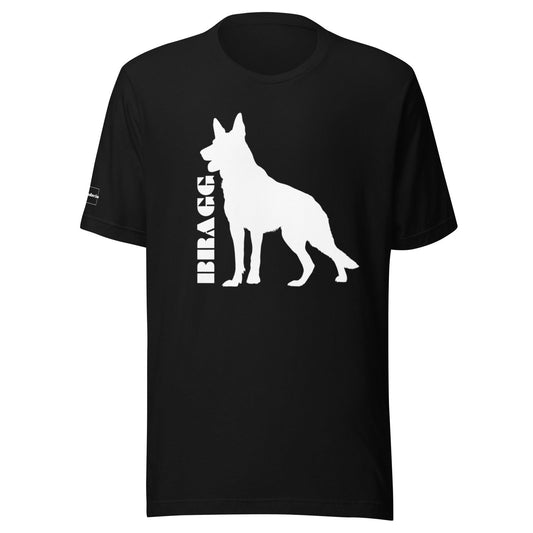Doggadocio: German Shepherd Unisex T-shirt - Braggadocio Design - 