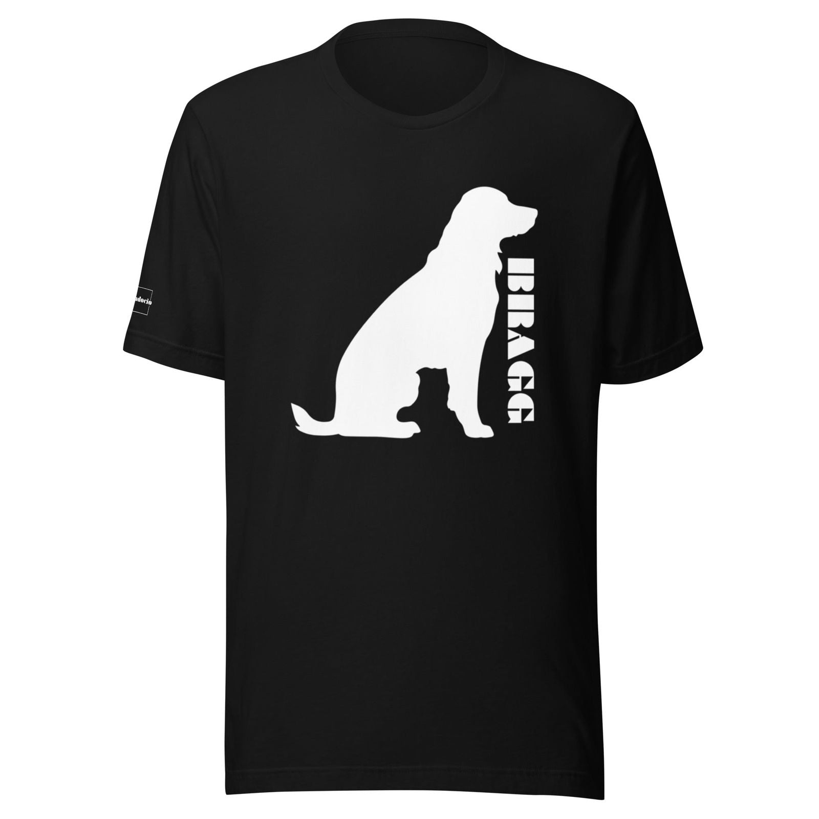 Doggadocio: Golden Retriever Unisex T-shirt - Braggadocio Design - 