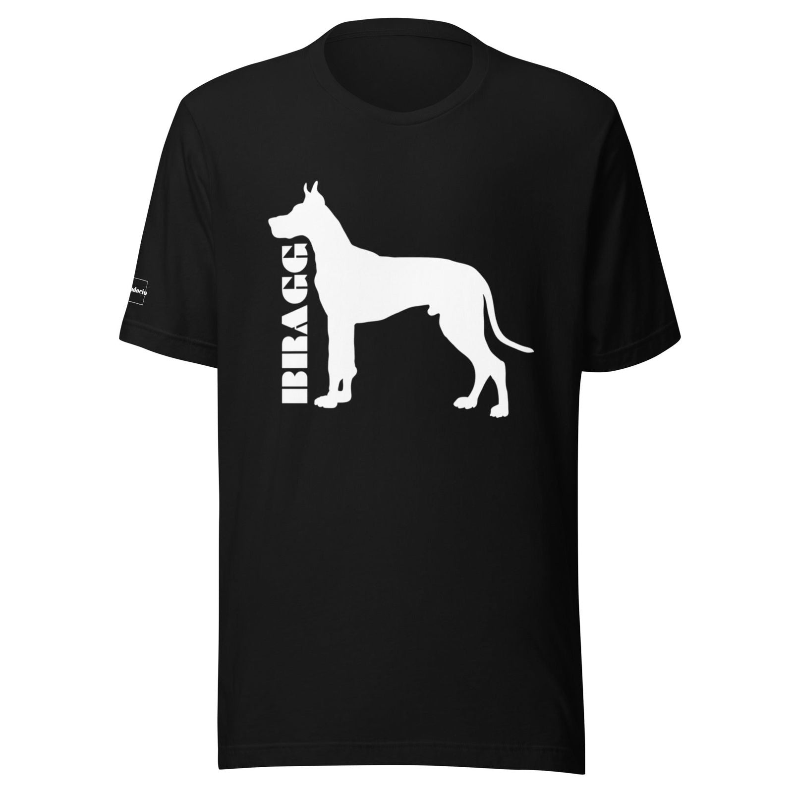 Doggadocio: Great Dane Unisex T-shirt - Braggadocio Design - 