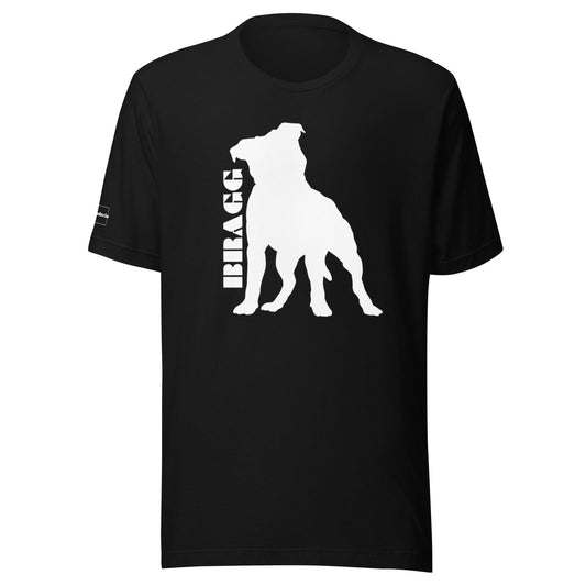 Doggadocio: Pitbull Unisex T-shirt - Braggadocio Design - 