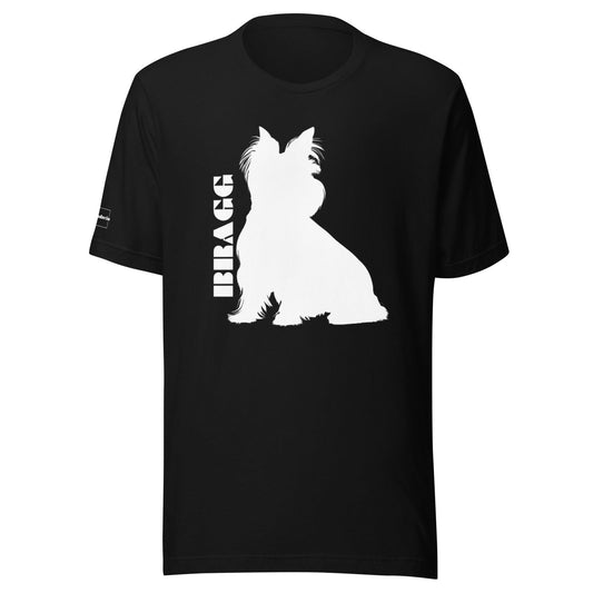 Doggadocio: Terrier Unisex T-shirt - Braggadocio Design - 