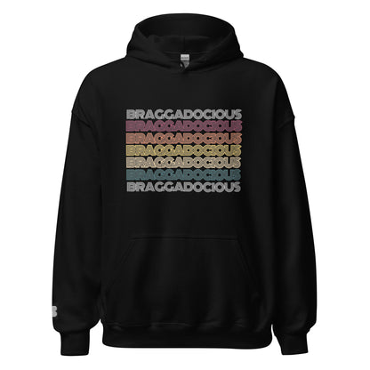 Braggadocious 2024: "Disco" Unisex Hoodie